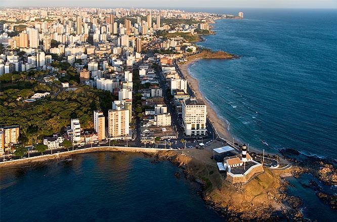 Apart Hotel Frente Mar Em Ondina Салвадор Екстер'єр фото